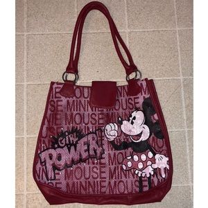 Vintage GIRL POWER Minnie Mouse Bag